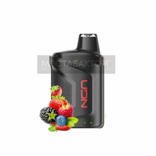 Электронная сигарета UDN HERO Crushed Berries 6000 затяжек (УДН ХЕРО Ягодный Микс)